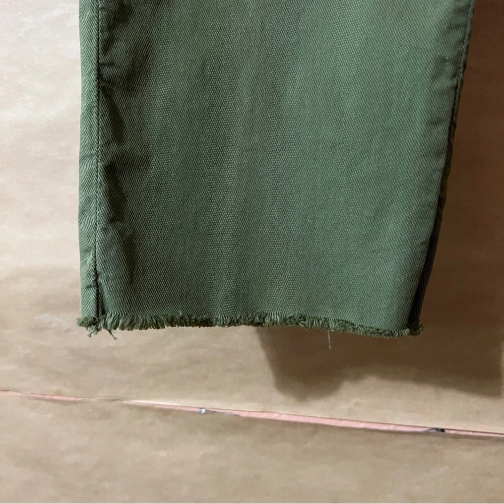 Frank & Eileen | Wicklow Pants The Italian Chino Twill Cotton Olive Green Size 0